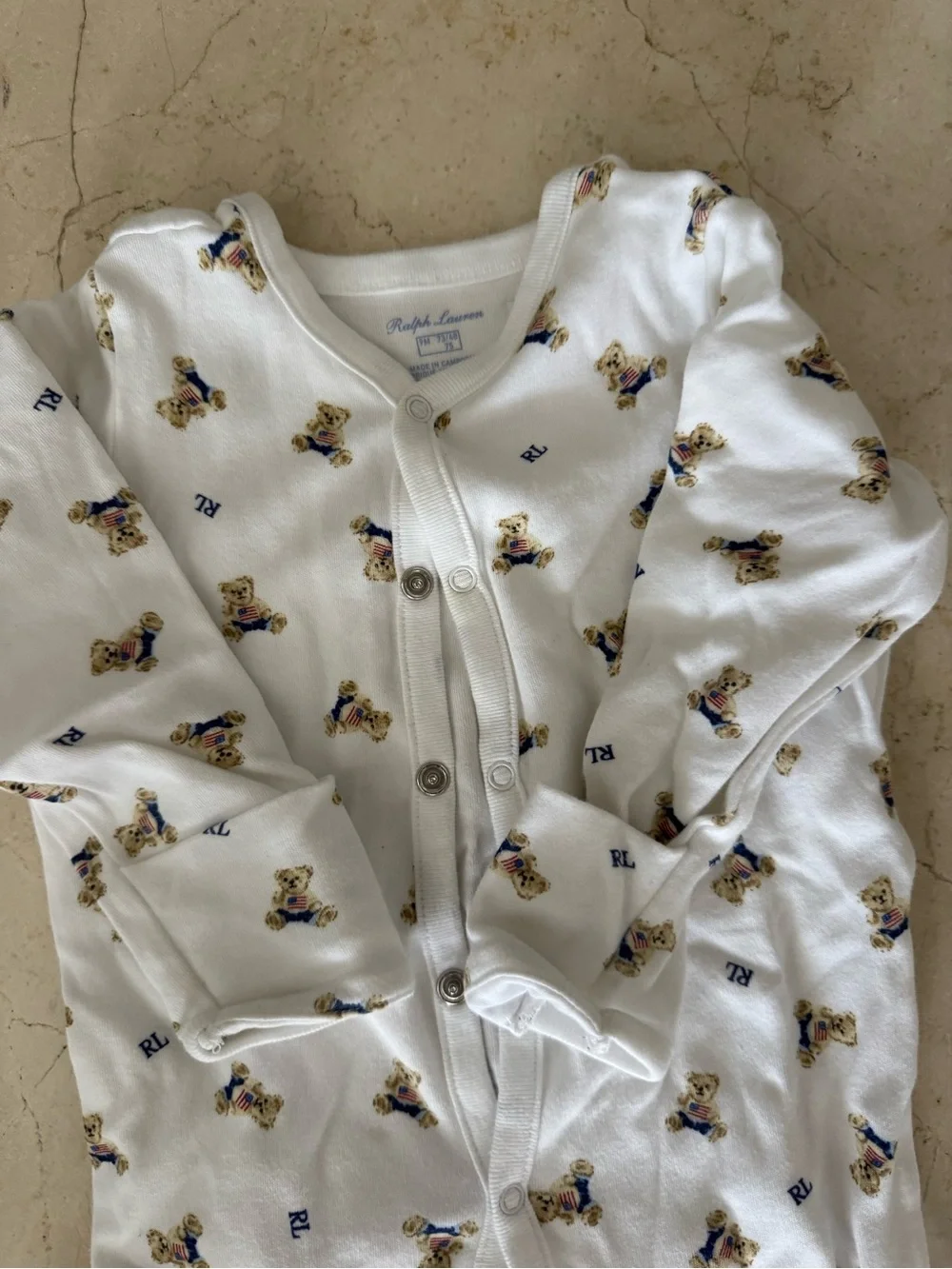 Ralph lauren Baby One-Piece with bear Print